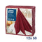 Tork Premium Linstyle Dinner Napkin Burgundy 40x40cm 1/4 Fold - Pack of 600
