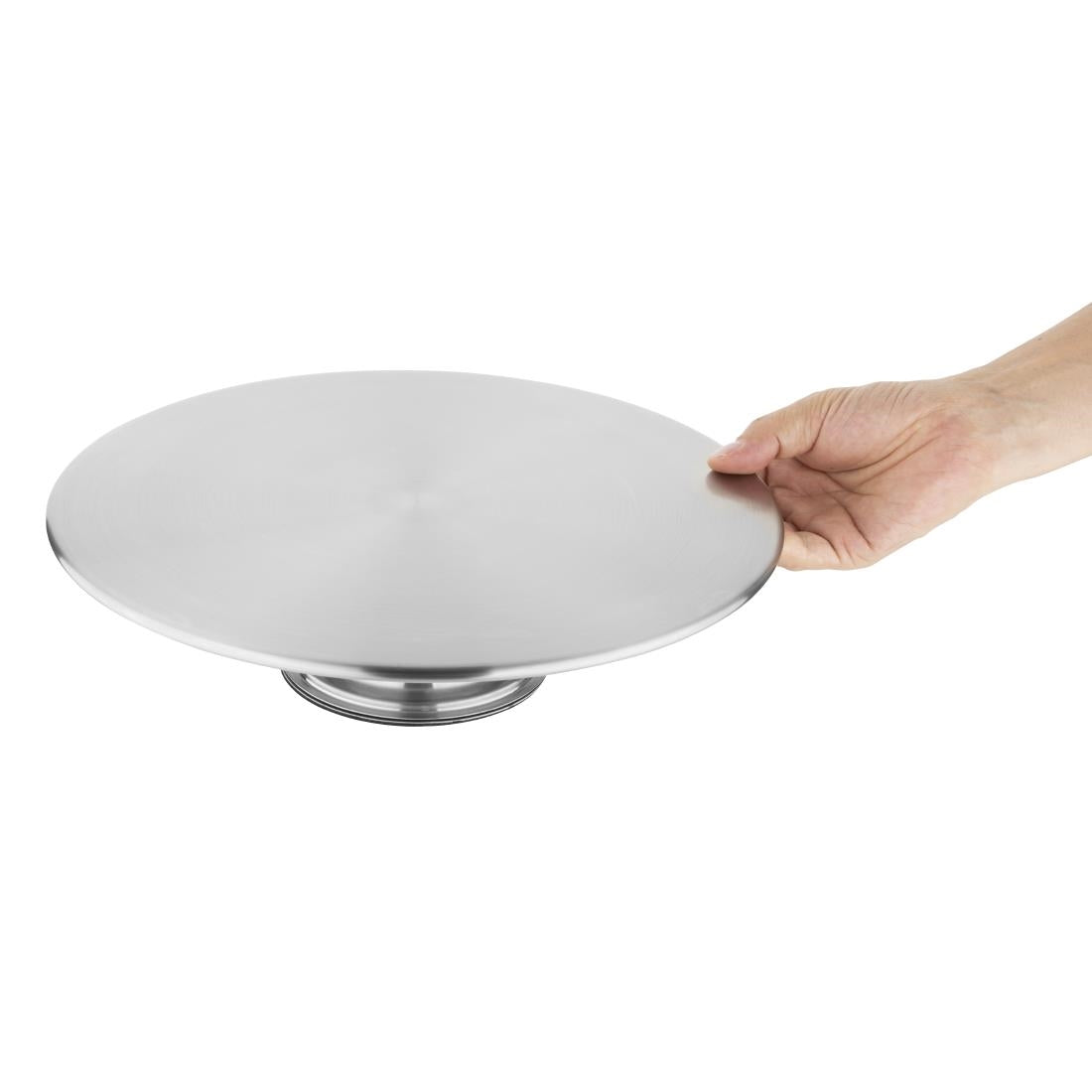 Vogue St/St Rotating Cake Stand 30cm