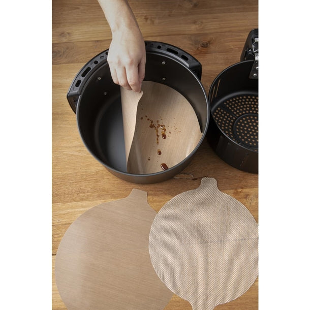 NoStik Air Fryer Liner Round 235mm (2 pack)