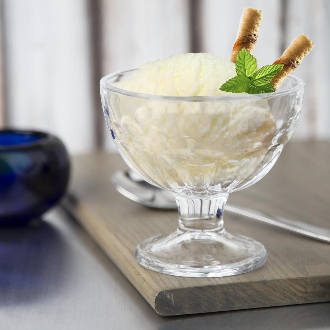 Olympia Low Sundae Glasses 310ml (6 pack)