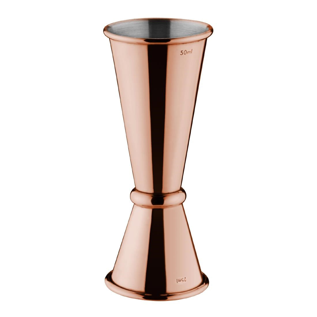 Olympia Banded Jigger Copper 25ml/50ml