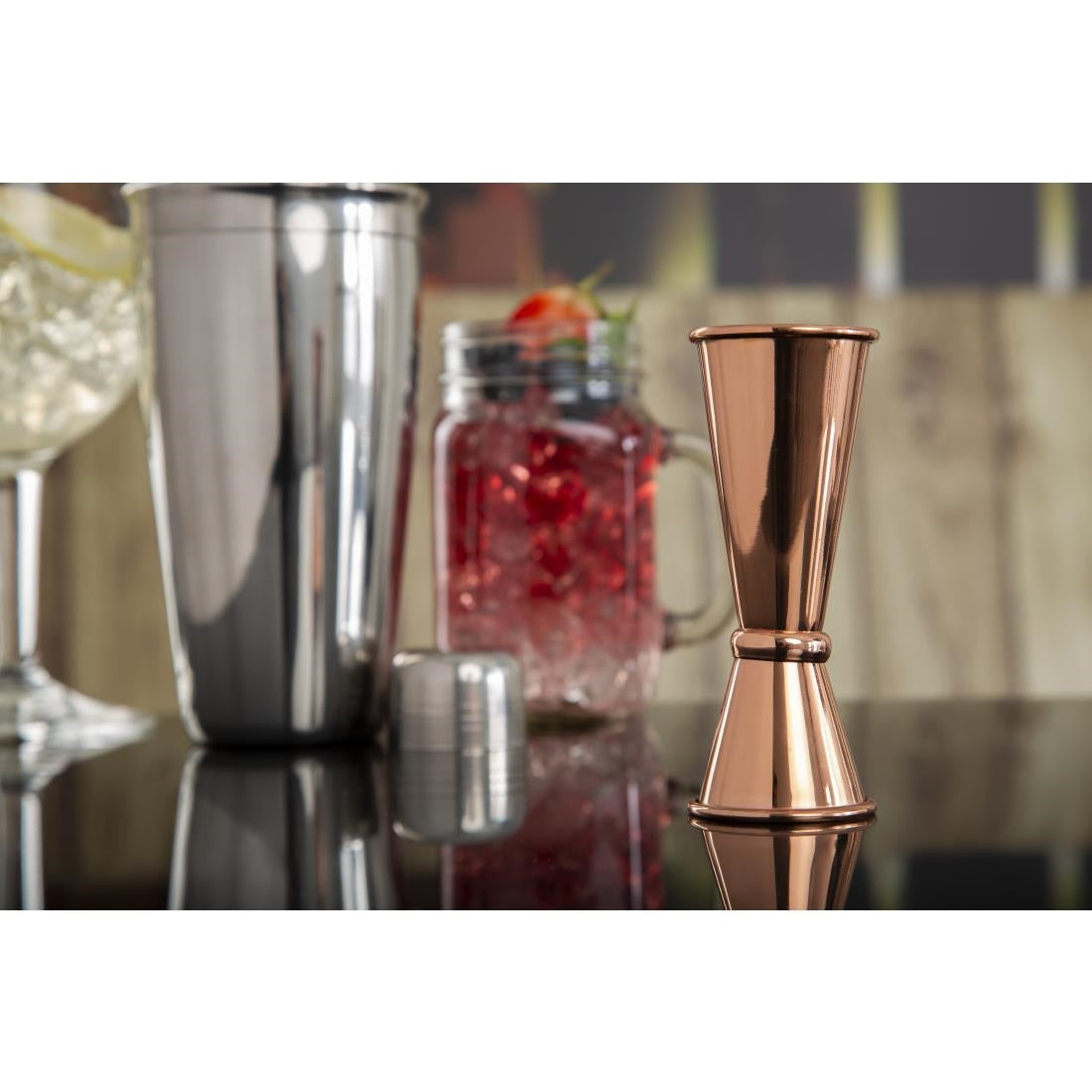 Olympia Banded Jigger Copper 25ml/50ml
