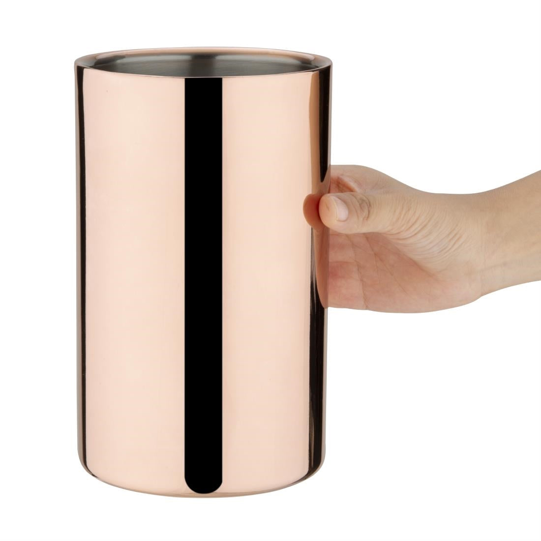 Olympia Copper Plated Wine Cooler