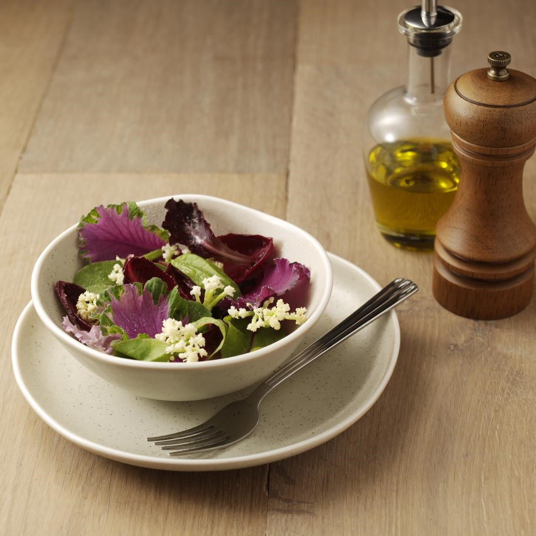 Olympia Chia Plates Sand 205mm (Pack of 6)