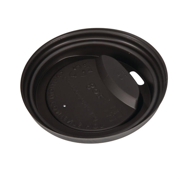 Fiesta Compostable Lids for 8oz Hot Cups (50 Pack)