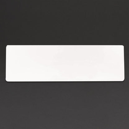 Churchill Alchemy Buffet Melamine Trays White GN 2/4 (4 Pack)