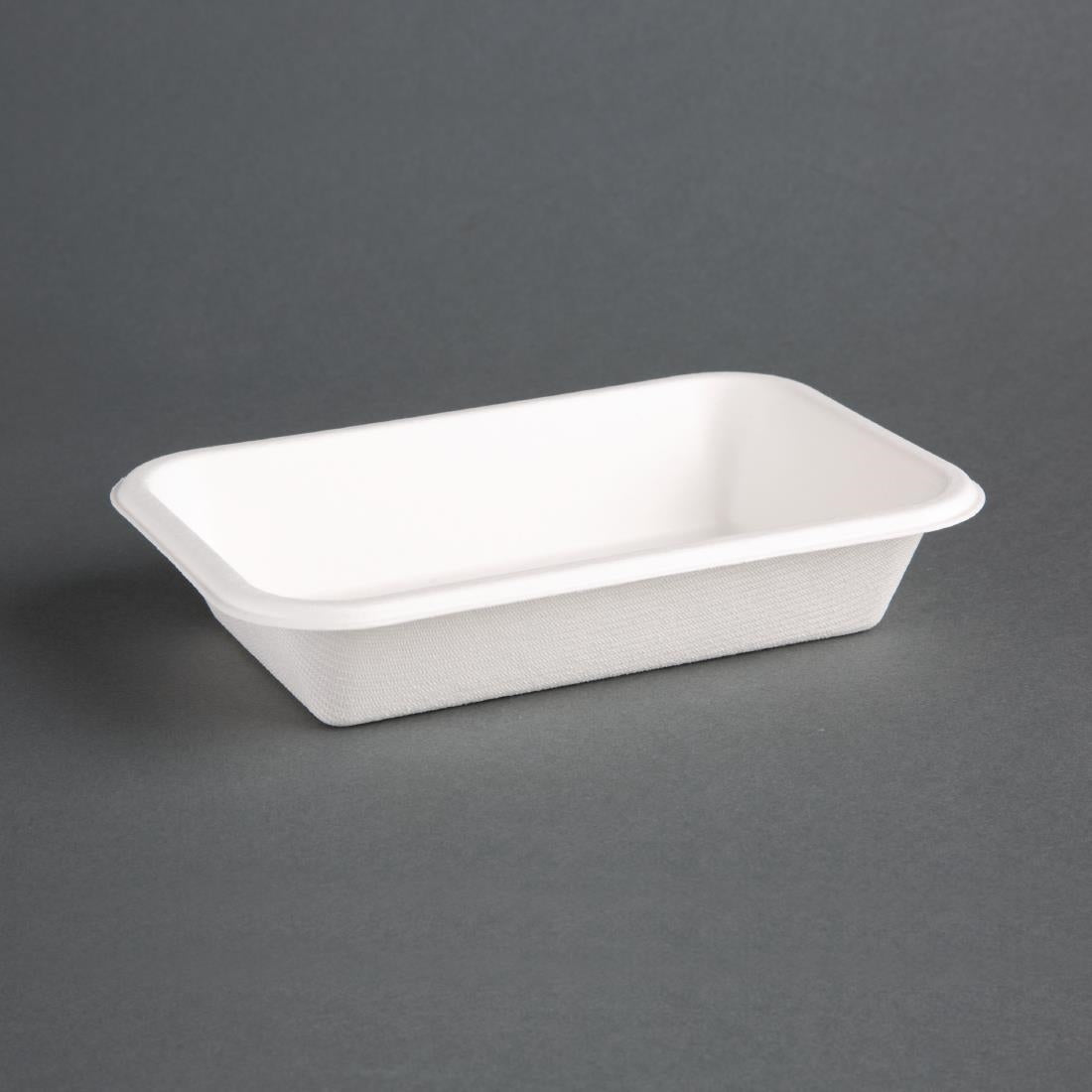 Fiesta Compostable Bagasse Food Trays 16oz (50 Pack)