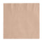 Vegware Recycled Lunch Napkin Kraft 33x33cm 2ply 1/4 Fold - Pack of 2000
