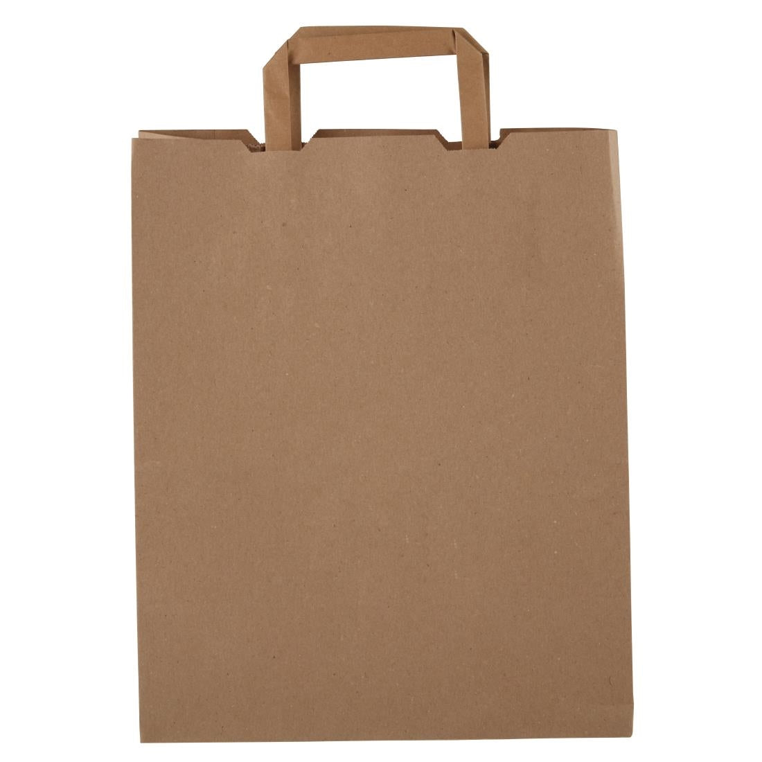 Vegware Compostable Recycled Paper Carrier Bags Large (250 pack)