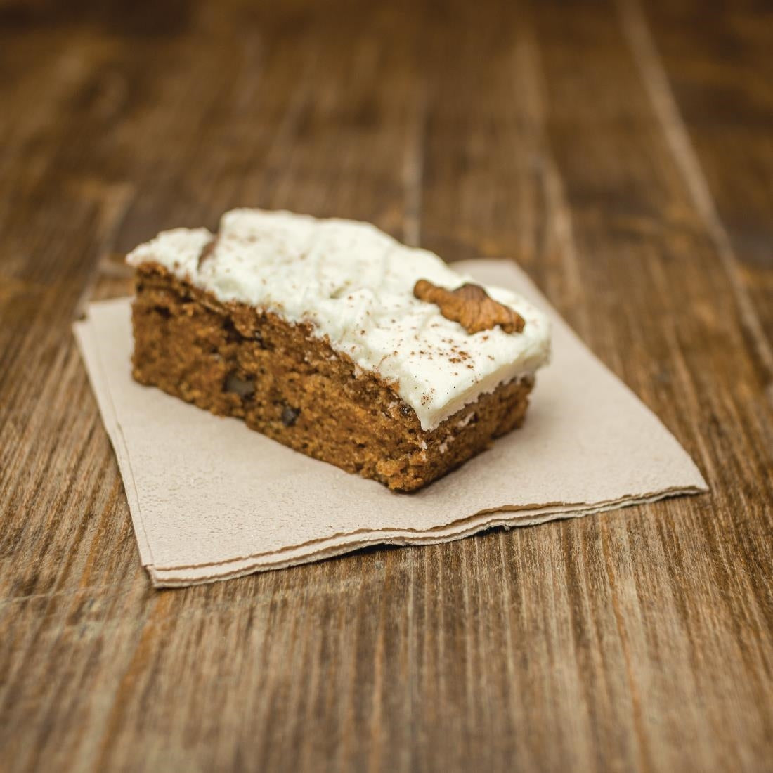 Vegware Recycled Cocktail Napkin Kraft 24x24cm 2ply 1/4 Fold (4000 pack)