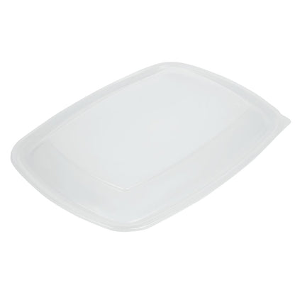 Fastpac Large Rectangular Food Container Lids 1350ml / 48oz (150 pack)