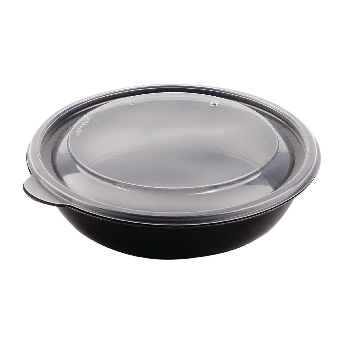 Fastpac Medium Round Food Containers 750ml / 26oz (300 Pack)