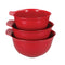 KitchenAid Mixing Bowls Empire Red - Pack of 3