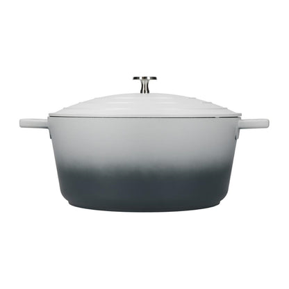 MasterClass Casserole Dish 5000ml Grey Ombre