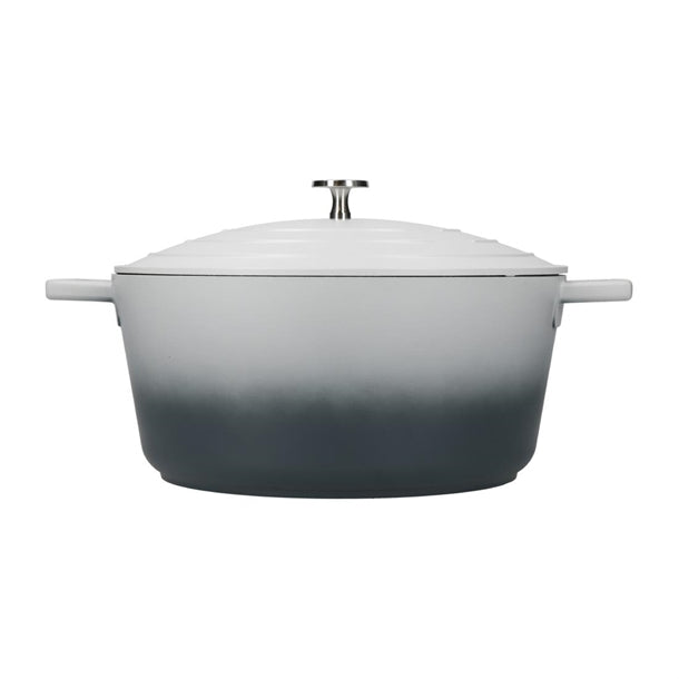 MasterClass Casserole Dish 5000ml Grey Ombre