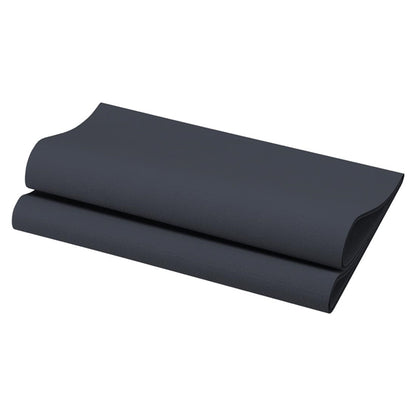 BIO Dunisoft Dinner Napkin Black 400x400mm (360 Pack)