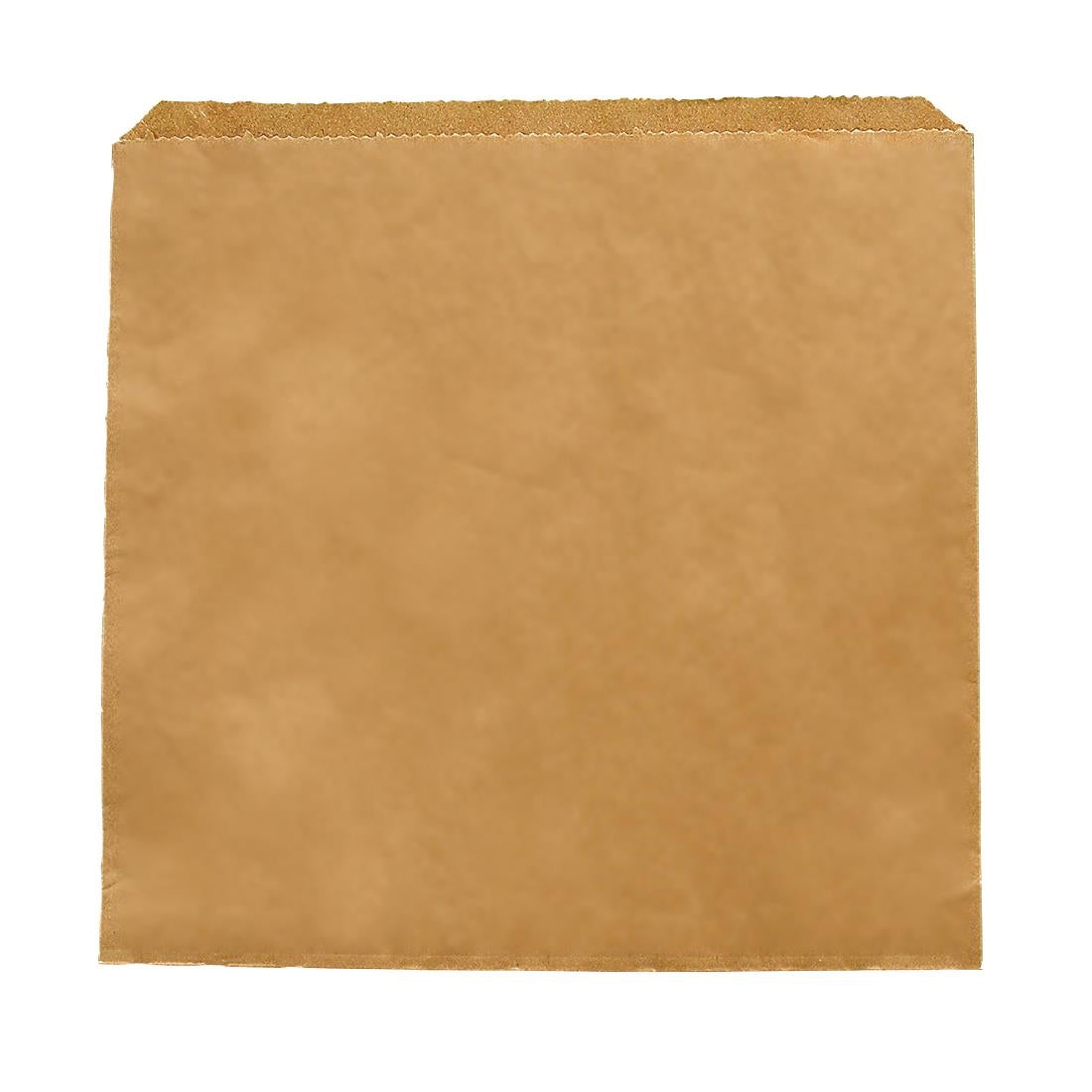 Vegware Compostable Paper Sandwich Bags Kraft - 10x10" (1000 pack)