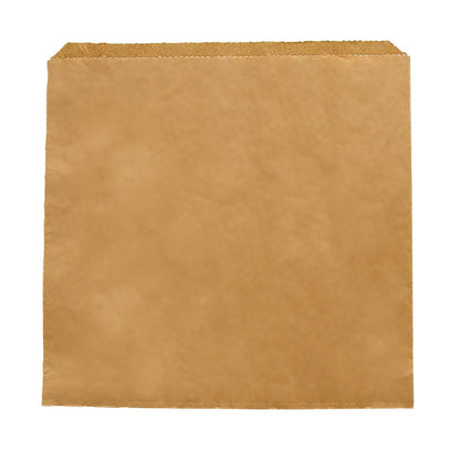 Vegware Compostable Paper Sandwich Bags Kraft - 10x10" (1000 pack)