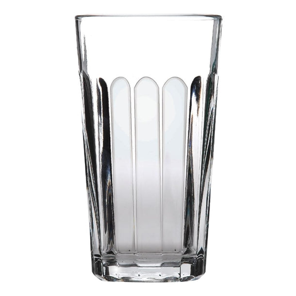 Onis Panelled Hi Ball Glasses 350ml (Lined 350ml) (12 Pack)