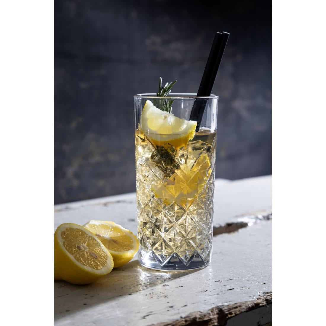 Utopia Timeless Vintage Hi Ball Glasses 450ml (12 pack)