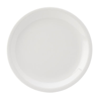 Utopia Titan Narrow Rimmed Plates White 260mm (6 pack)