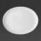 Utopia Pure White Oval Plates 300mm - Pack of 18