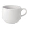 Utopia Pure White Stacking Cups 200ml - Pack of 24