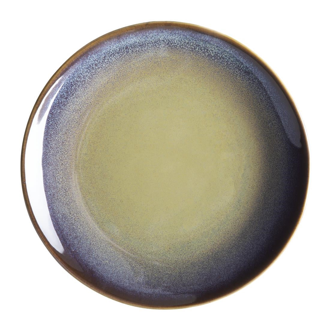 Olympia Birch Aubergine Coupe Plates 205mm (6 Pack)