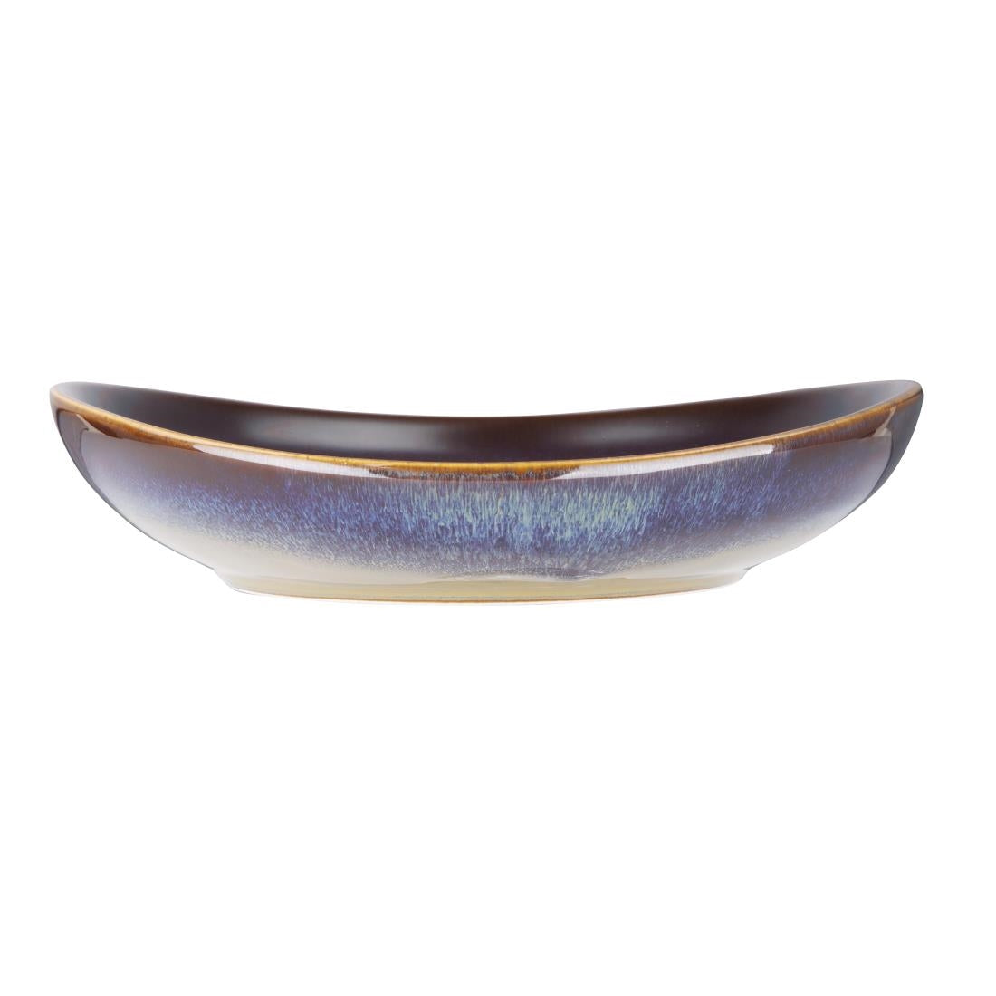 Olympia Birch Aubergine Wide Bowls 205mm (6 pack)