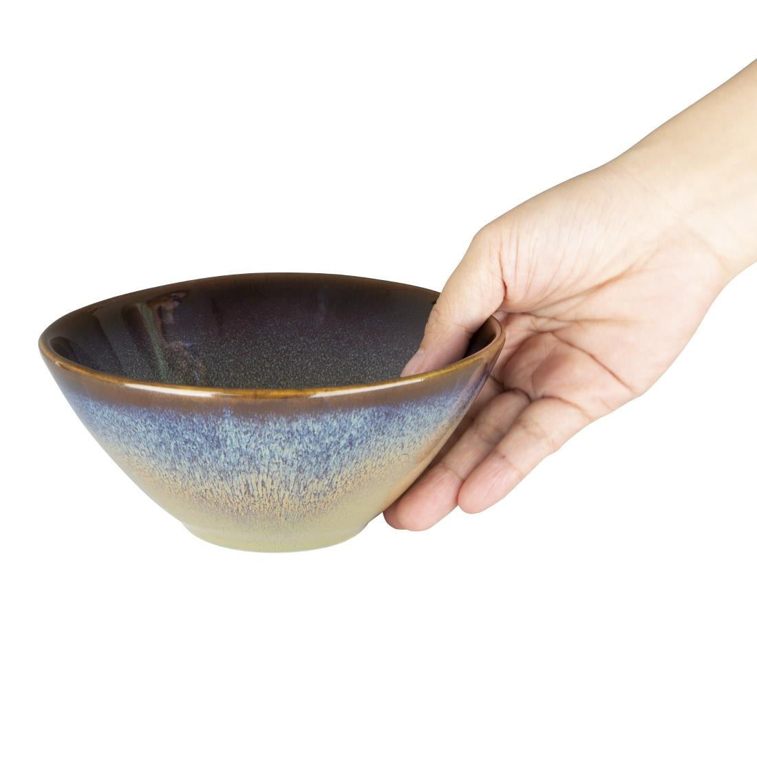 Olympia Birch Aubergine Deep Bowl 460ml (6 pack)