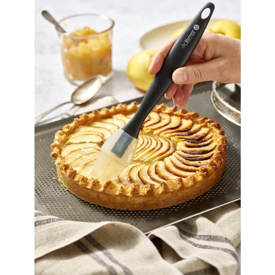 De Buyer Perforated Non-stick Aluminium Baking Tray 400x300mm