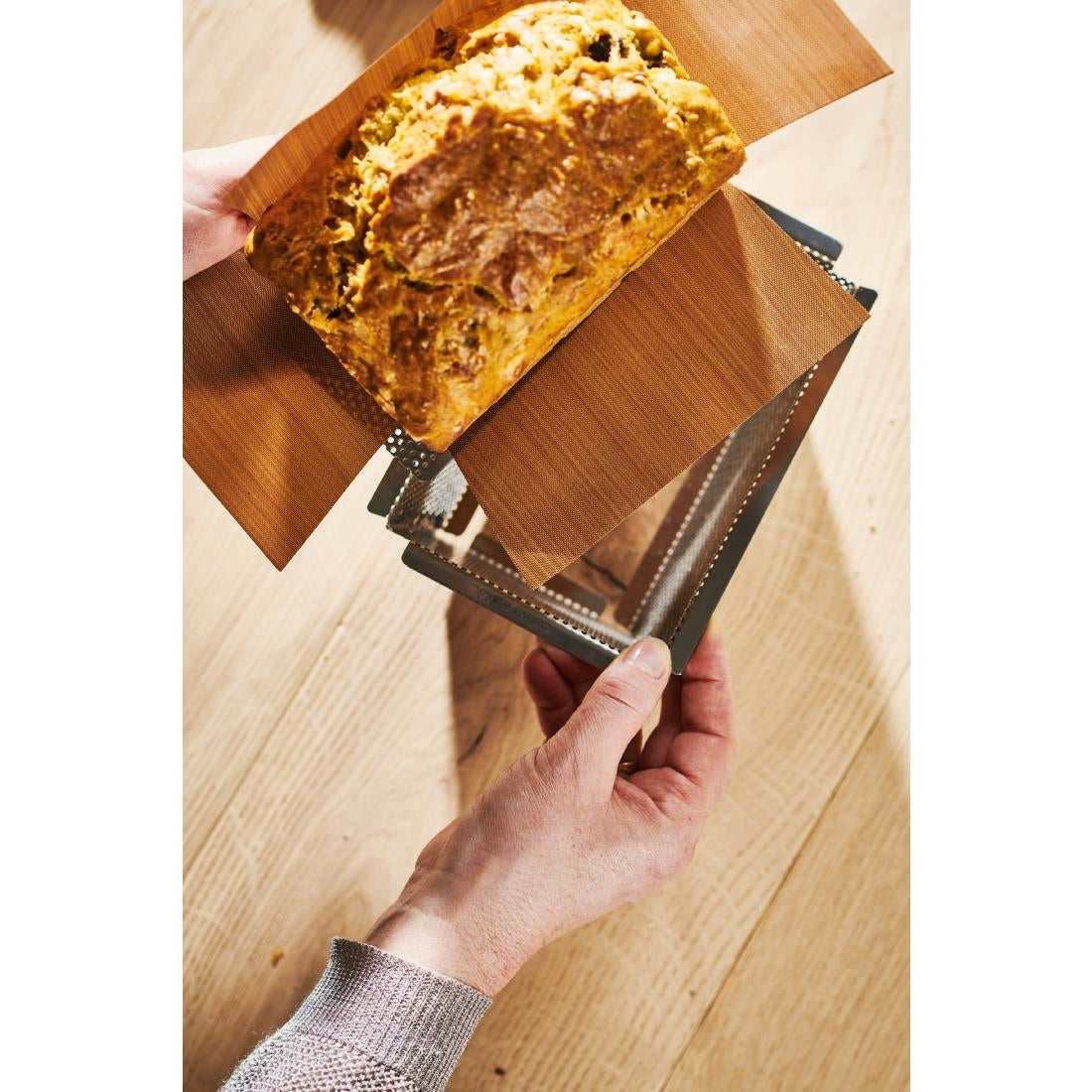 De Buyer Special Non-stick Baking Sheet For 15cm Cake Mould (Pack 2)