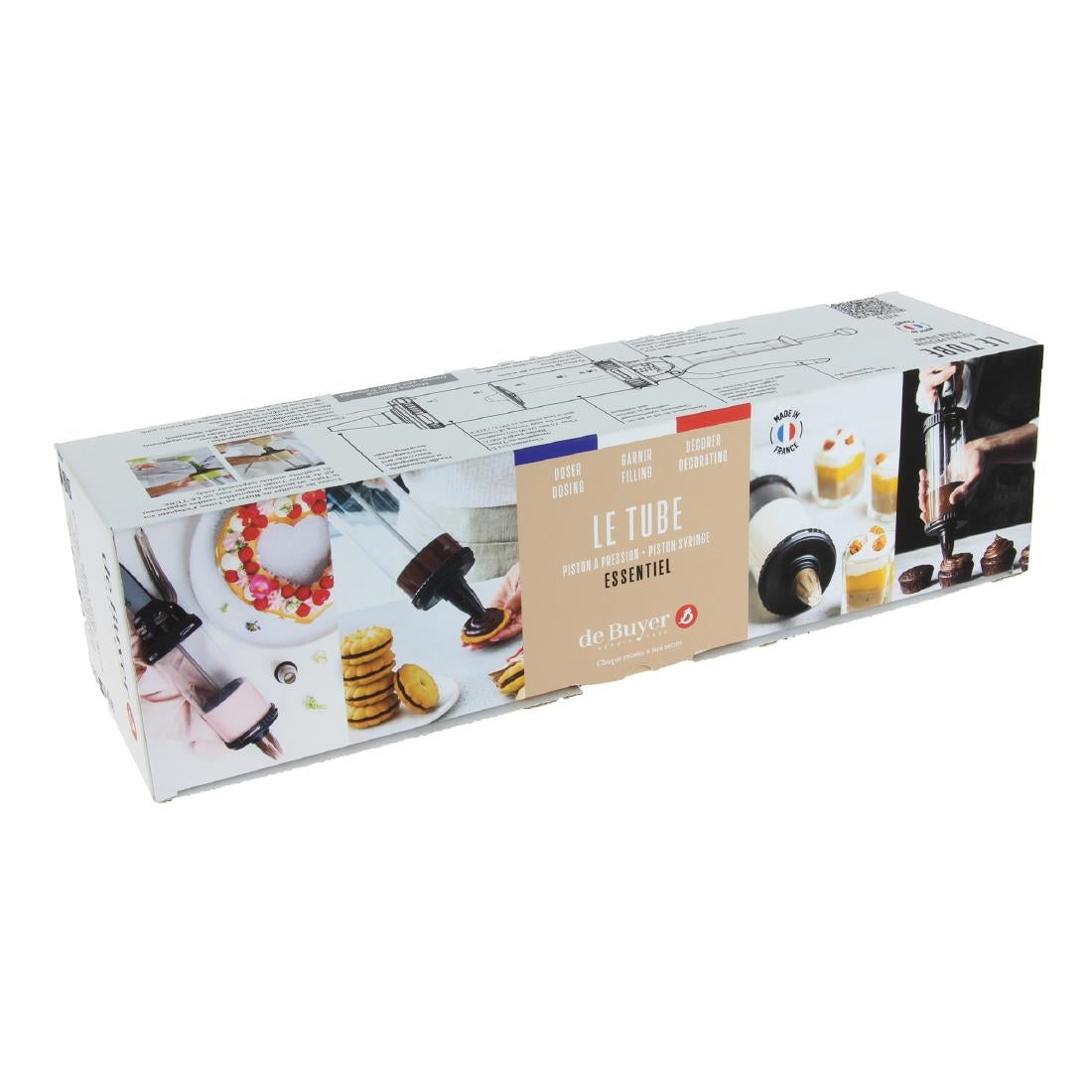 De Buyer Le Tube Essentials Pressure Pastry Syringe 750ml