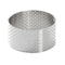 De Buyer Perforated Stainless Steel Straight Tart Ring 65x35mm