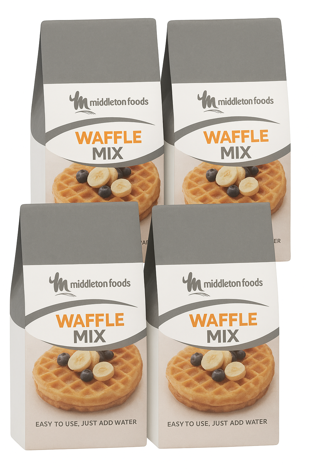 Middleton Foods Middleton Waffle 3.5kg - Pack of 4