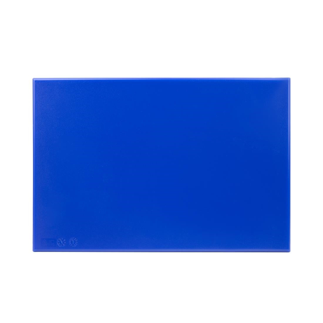 Hygiplas High Density Antibacterial Blue Chopping Board 455x305x12mm