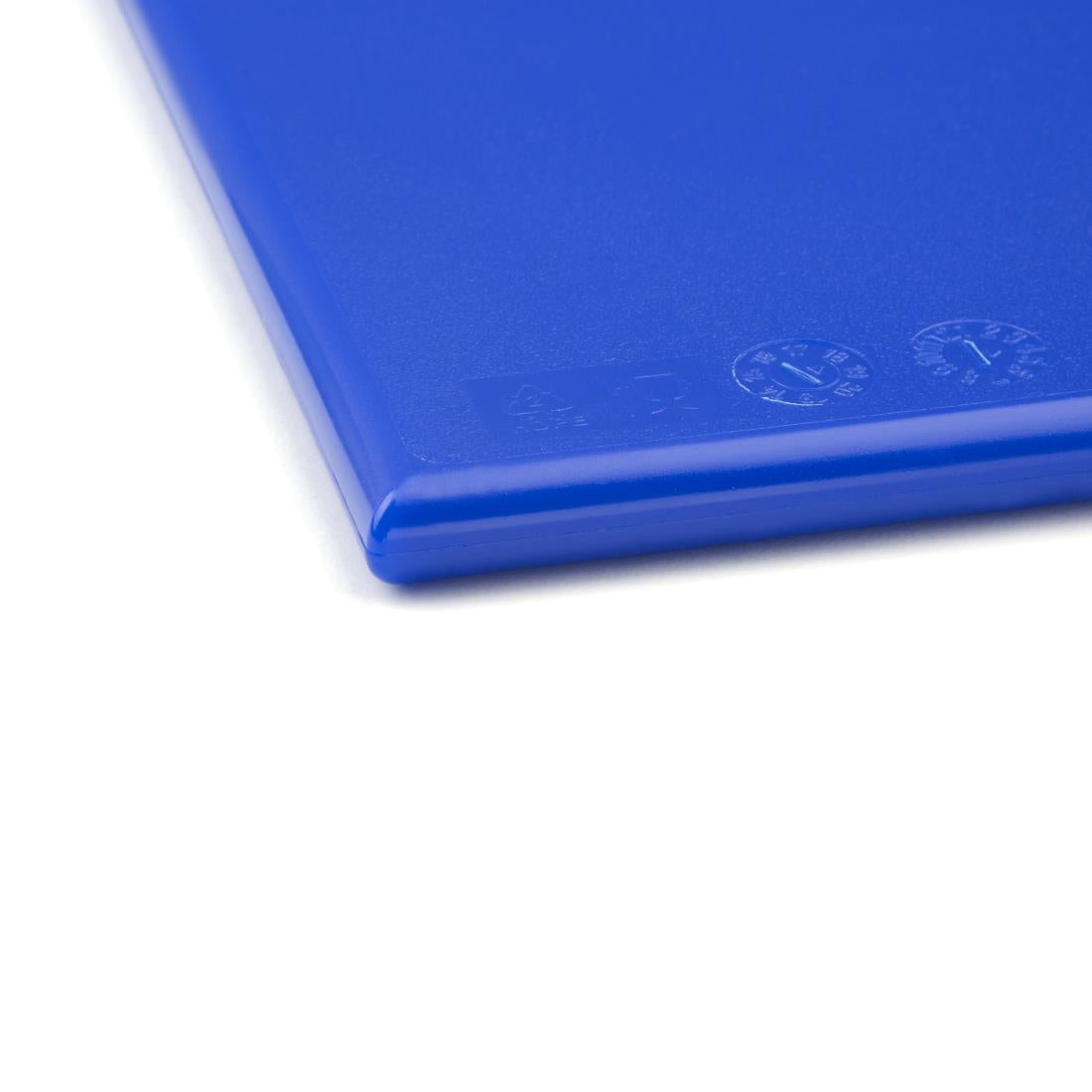 Hygiplas High Density Antibacterial Blue Chopping Board 455x305x12mm