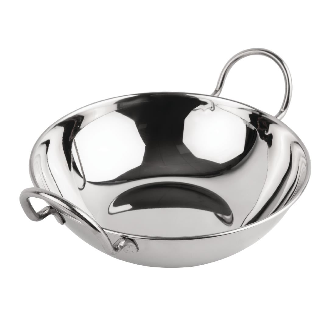 Olympia Flat Bottomed Balti Serving Dish Large 241mm
