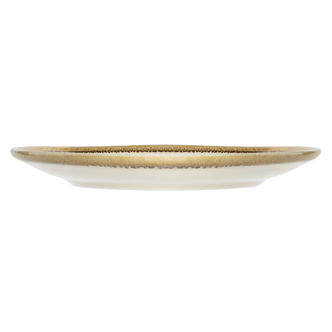 Olympia Kiln Sandstone Round Coupe Plates 180mm (6 Pack)