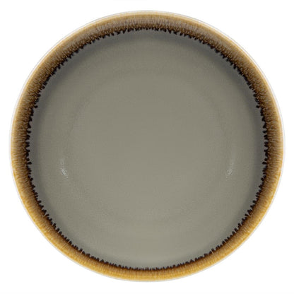 Olympia Kiln Smoke Round Coupe Plates 180mm (6 Pack)