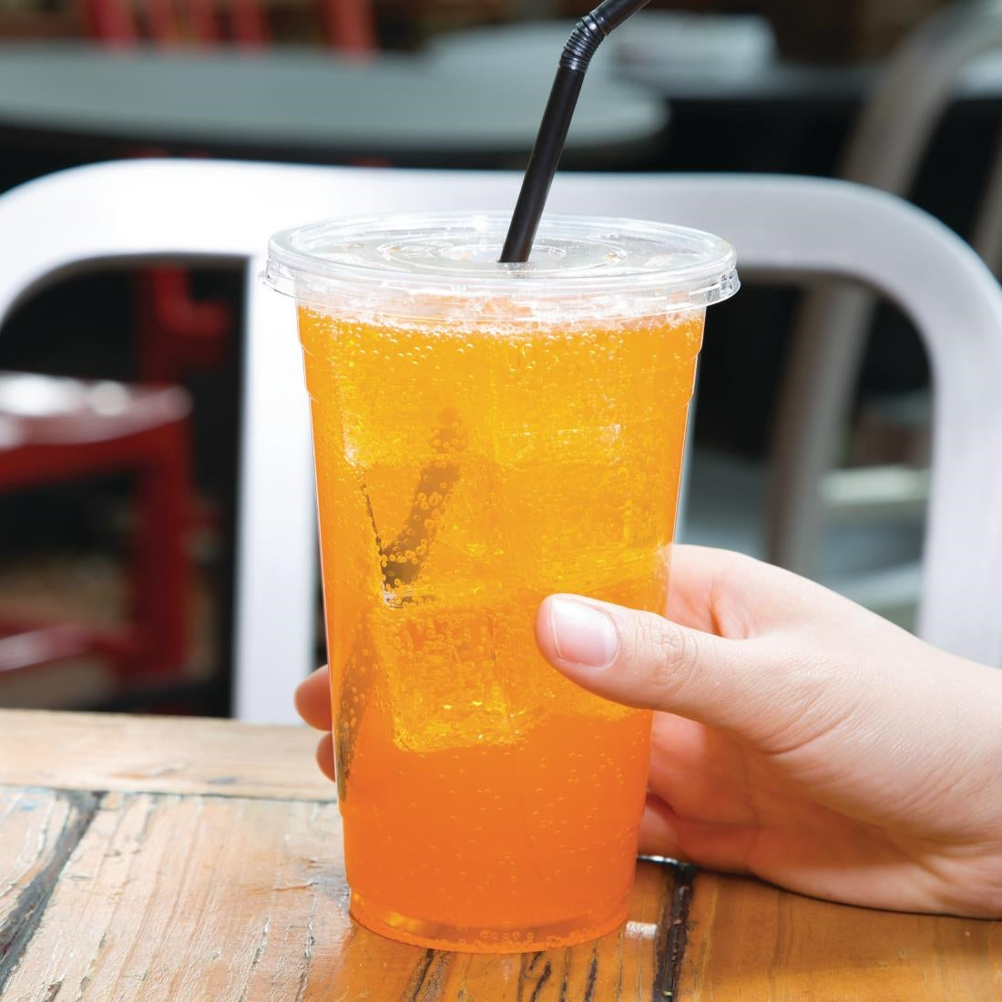 Fiesta Compostable PLA Cold Cups 568ml / 20oz (1000 Pack)