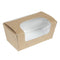 Colpac Compostable Kraft Cake Boxes with Window Small - Pack of 500