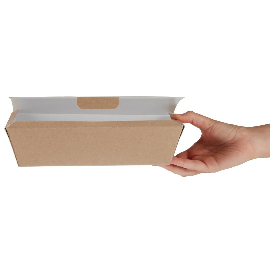 Colpac Compostable Kraft Food Boxes 250mm (150 Pack)