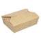 Colpac Recyclable Kraft Microwaveable Food Boxes 1950ml / 68oz - Pack of 200