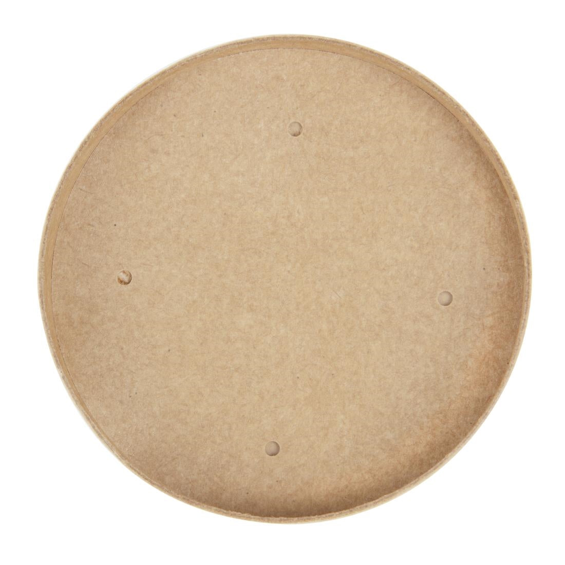 Colpac Recyclable Kraft Microwavable Soup Cup Lids 8oz and 12oz (500 pack)