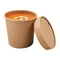 Colpac Recyclable Kraft Microwavable Soup Cups 350ml - Pack of 500
