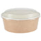Colpac Recyclable Kraft Salad Pots With Lid Large 1300ml - Pack of 150