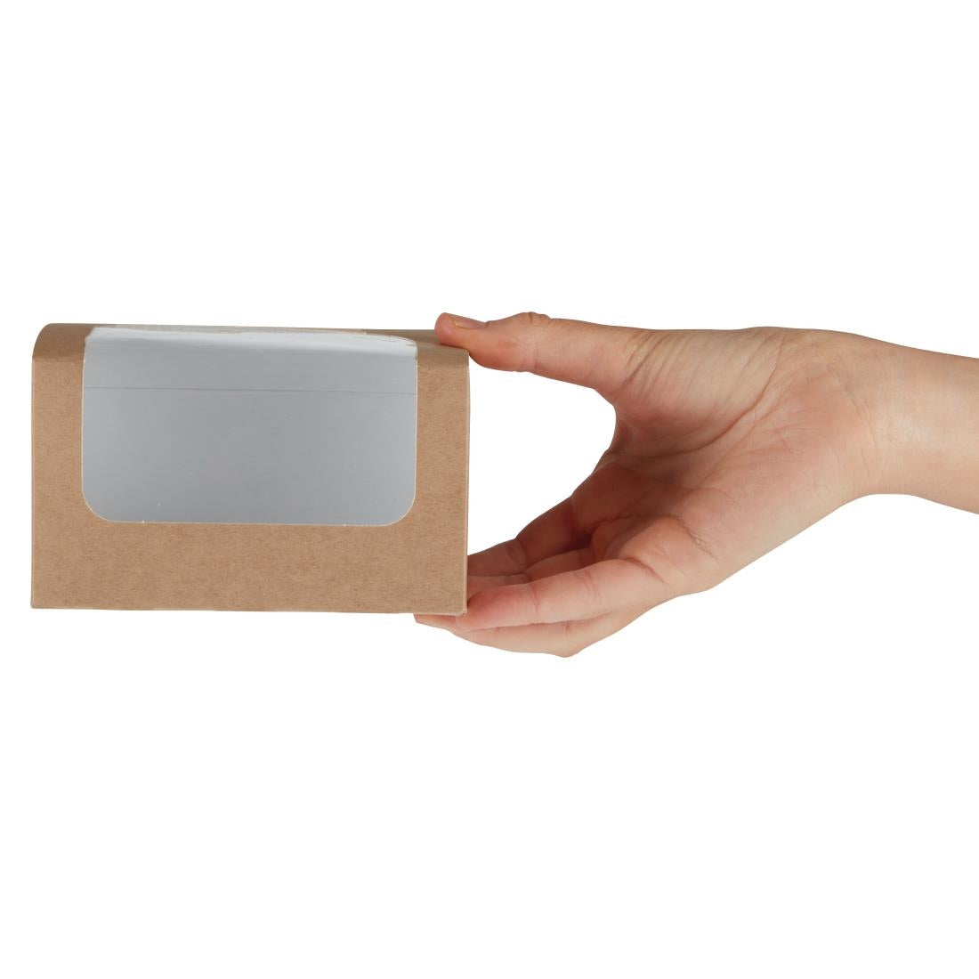 Colpac Compostable Kraft Sandwich Packs With PLA Window (500 pack)