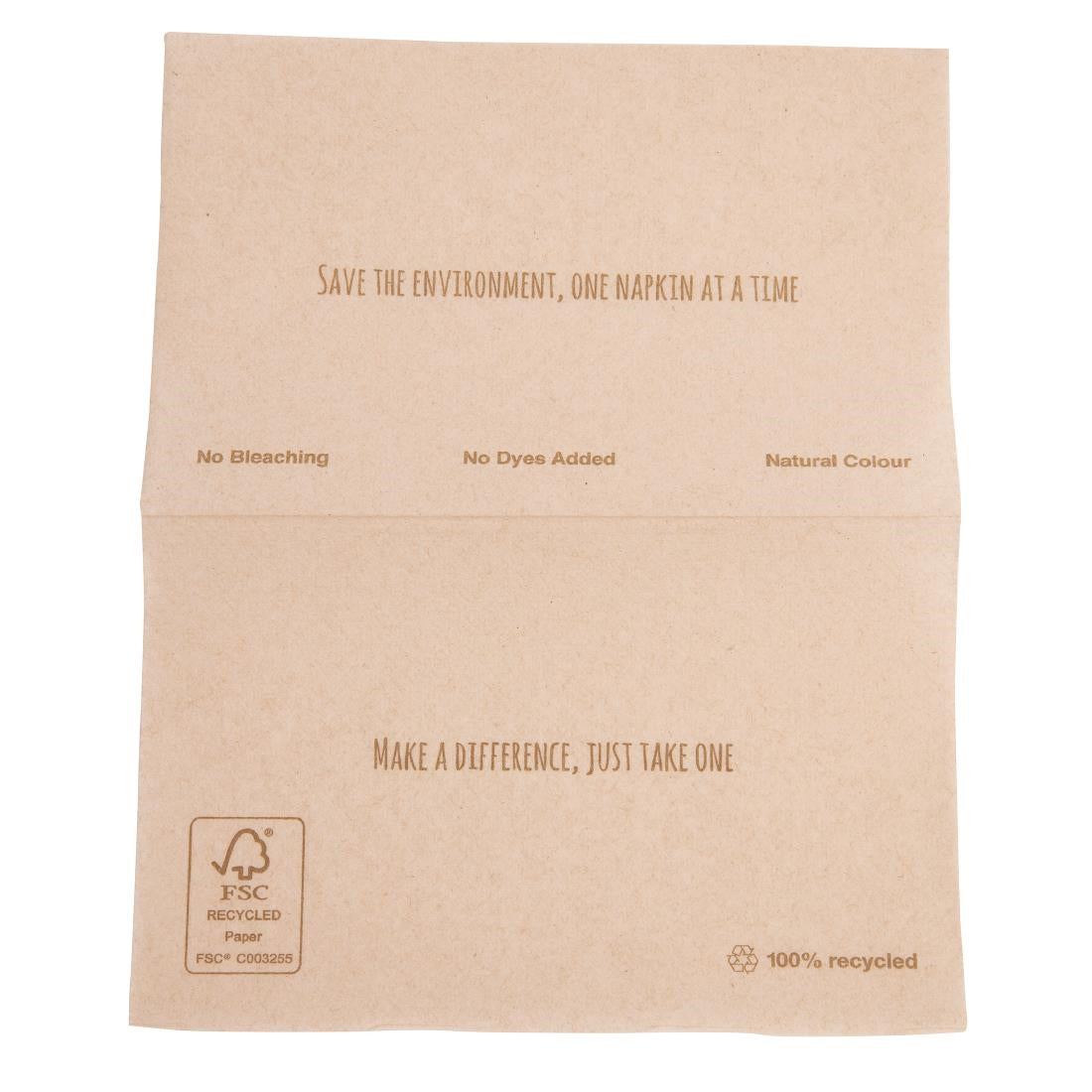Tork Xpressnap Recycled Dispenser Napkin Natural 2Ply 1/2 Fold (8000 pack)
