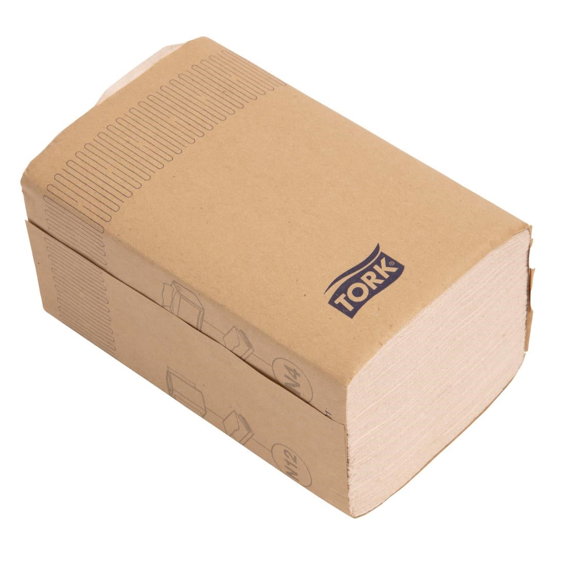 Tork Xpressnap Recycled Dispenser Napkin Natural 2Ply 1/2 Fold (8000 pack)